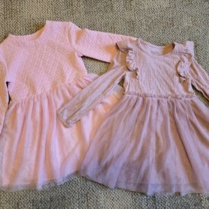 Pair of CAT & JACK Toddler Dresses | Size 4T